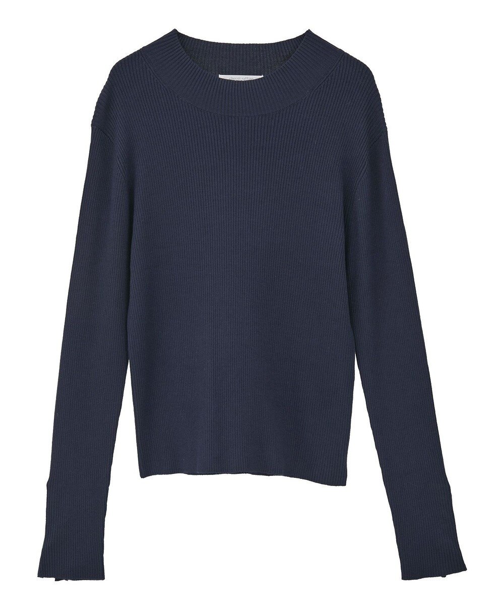 Green Parks 袖口金釦リブニットプルオーバー 