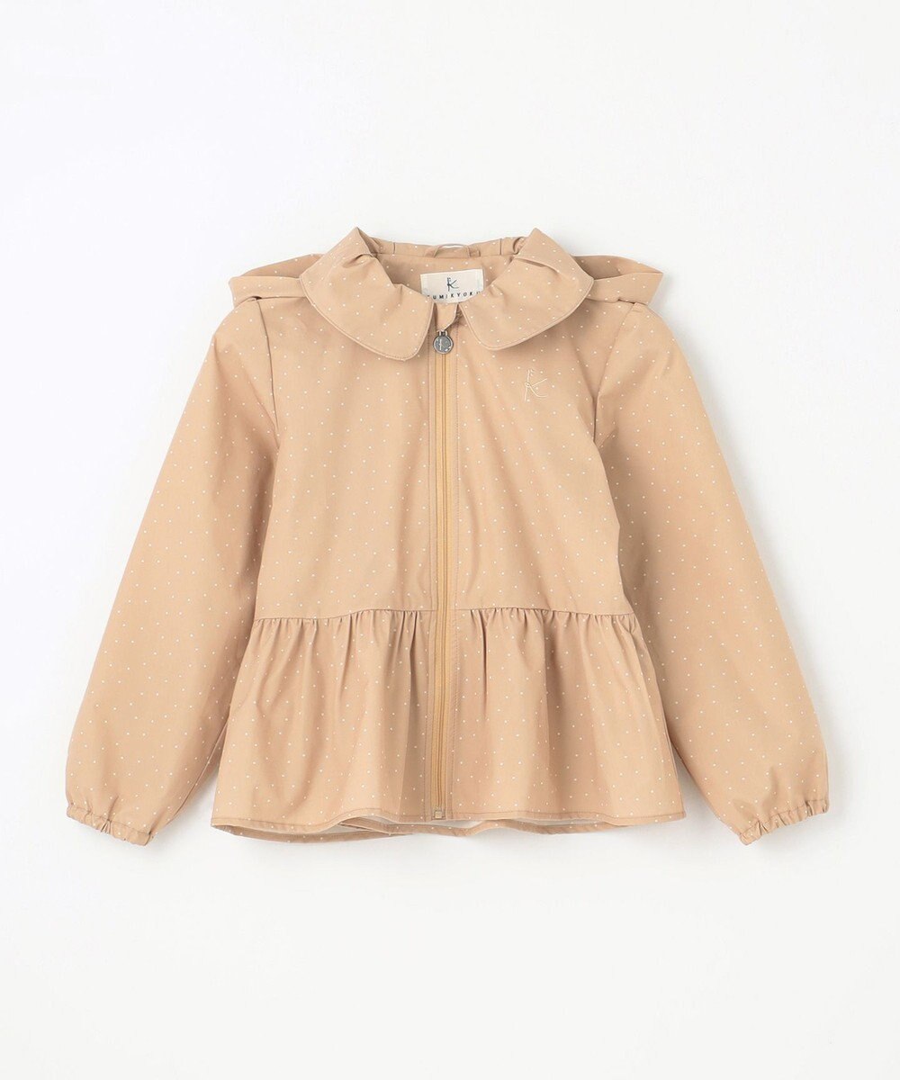 組曲 KIDS 【110-140㎝】ランダムドット ブルゾン 