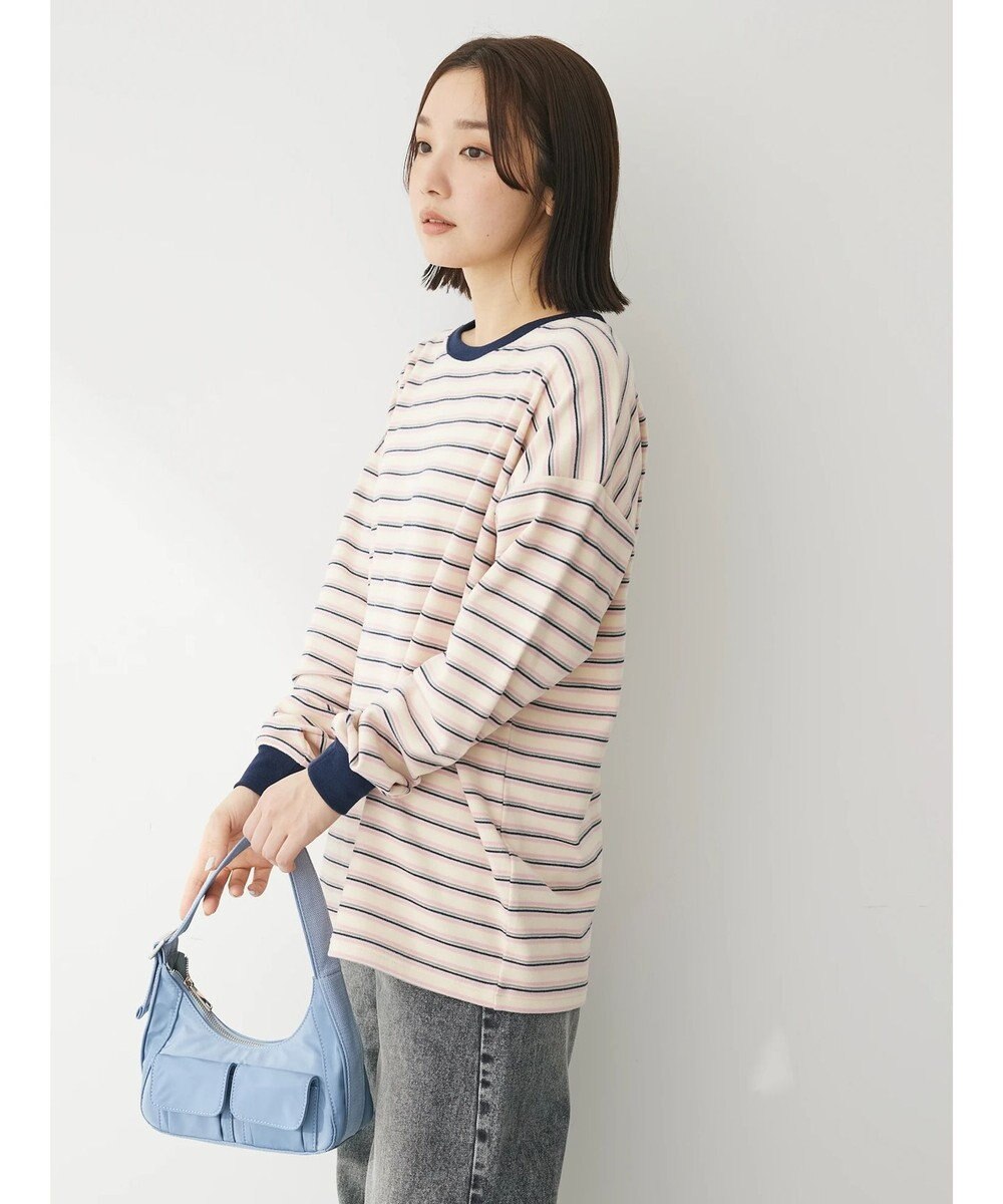 Green Parks マシュマロタッチボーダープルオーバー 