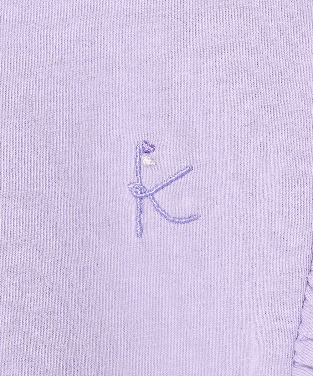 組曲 KIDS 【80-100㎝】 フルールフリルTシャツ 