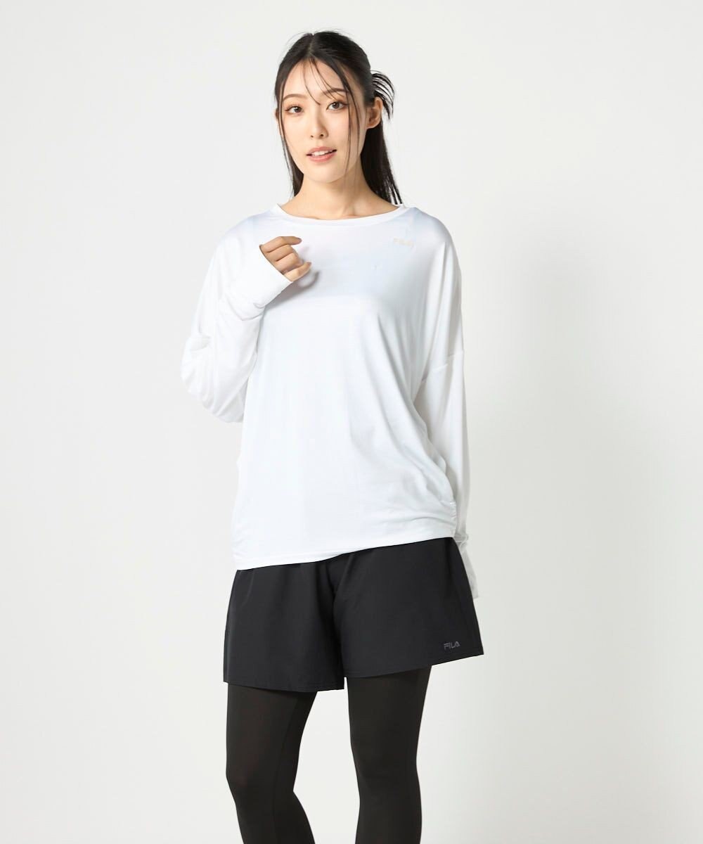 OP／FILA 【FILA】ドルマンスリーブロングTシャツ付き４点セット水着 