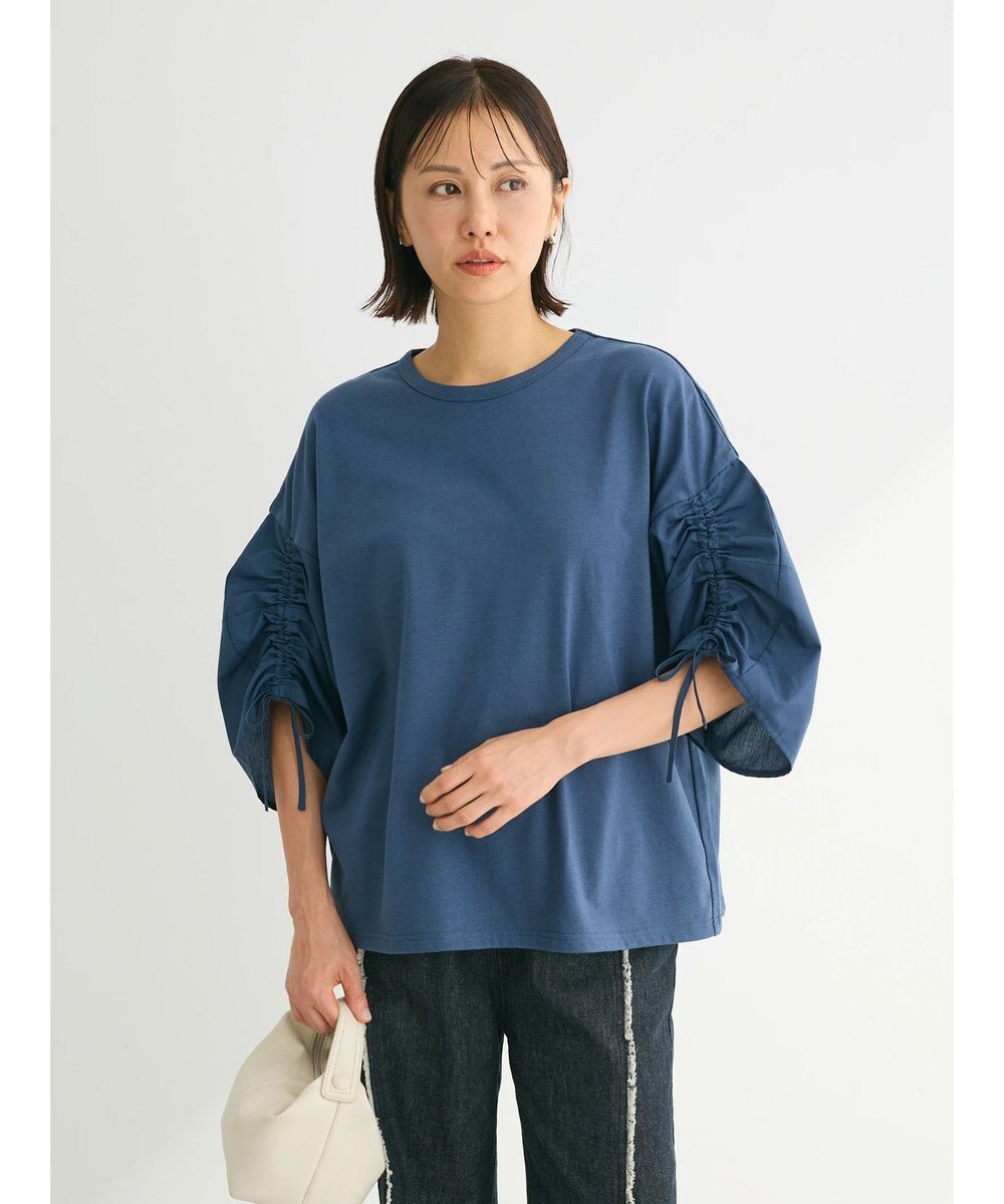 Green Parks ・ＥＬＥＮＣＡＲＥ　ＤＵＥ　ギャザースリーブＴＥＥ 