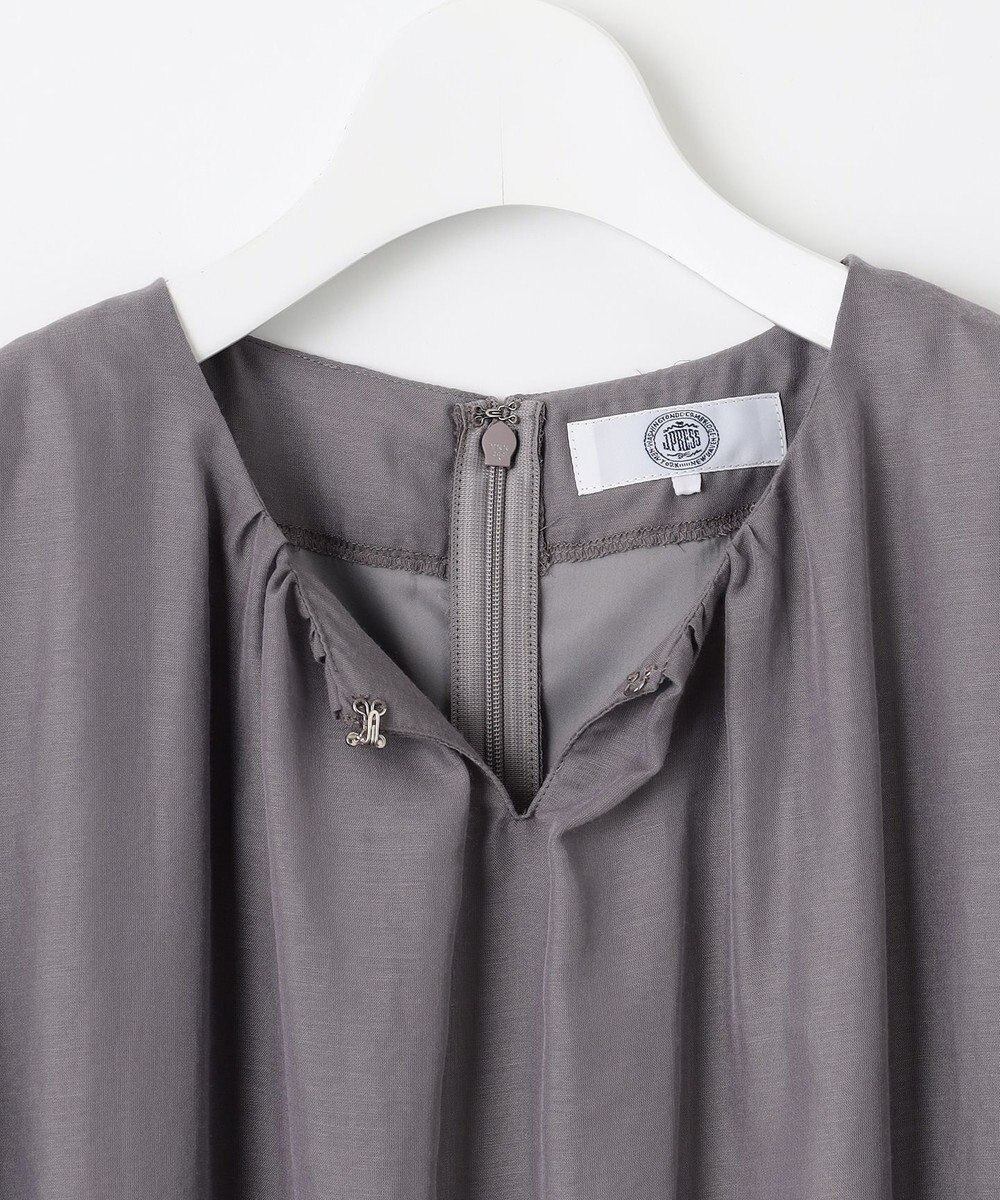 J.PRESS LADIES 【洗える】ブライトスパンボイル ワンピース 