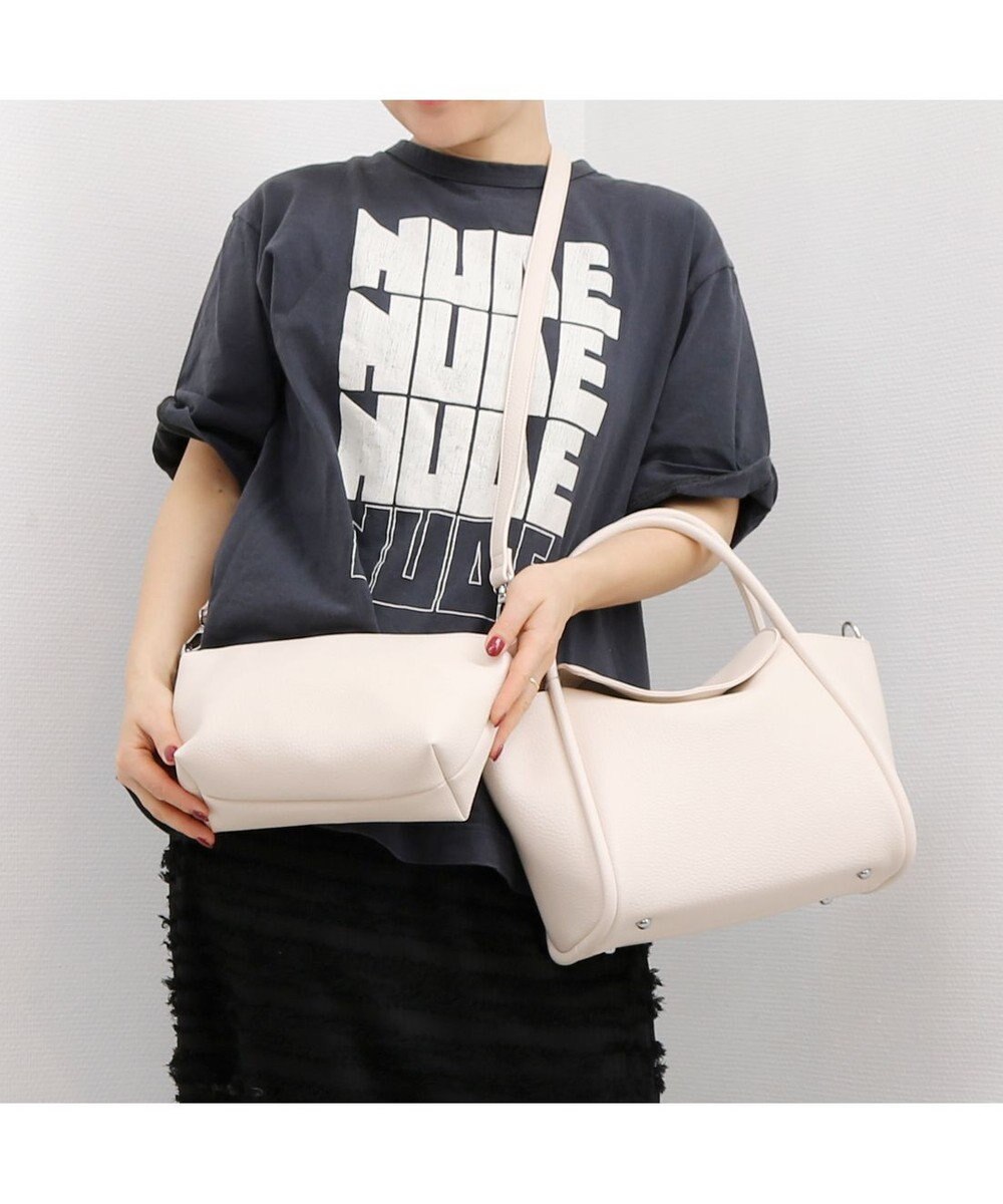 UNBILLION カシュカシュ cachecache / 通しハンドル2wayフラップトート 