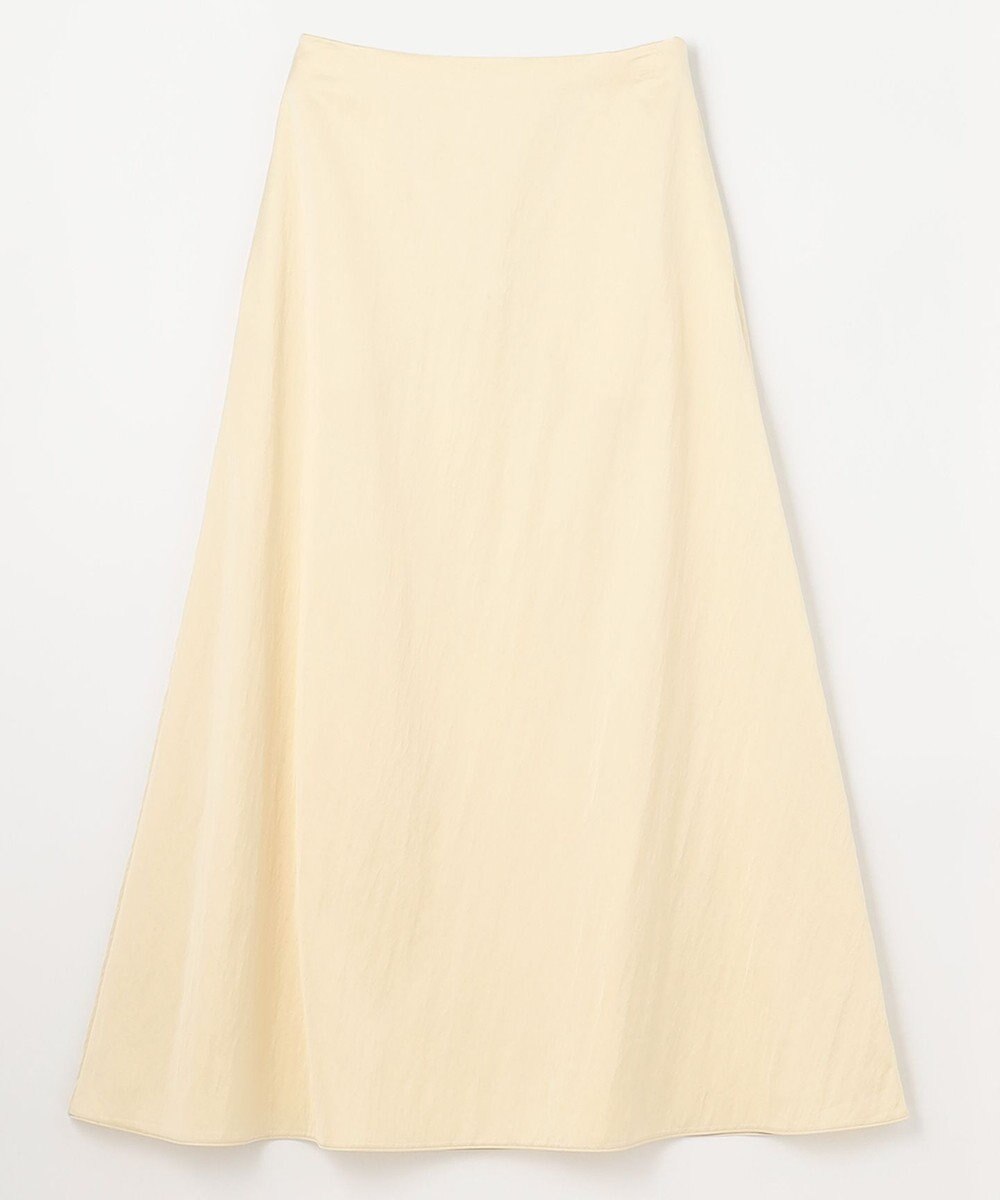 NAVE 【ReNAVE　洗える】グロスサテンスカート 