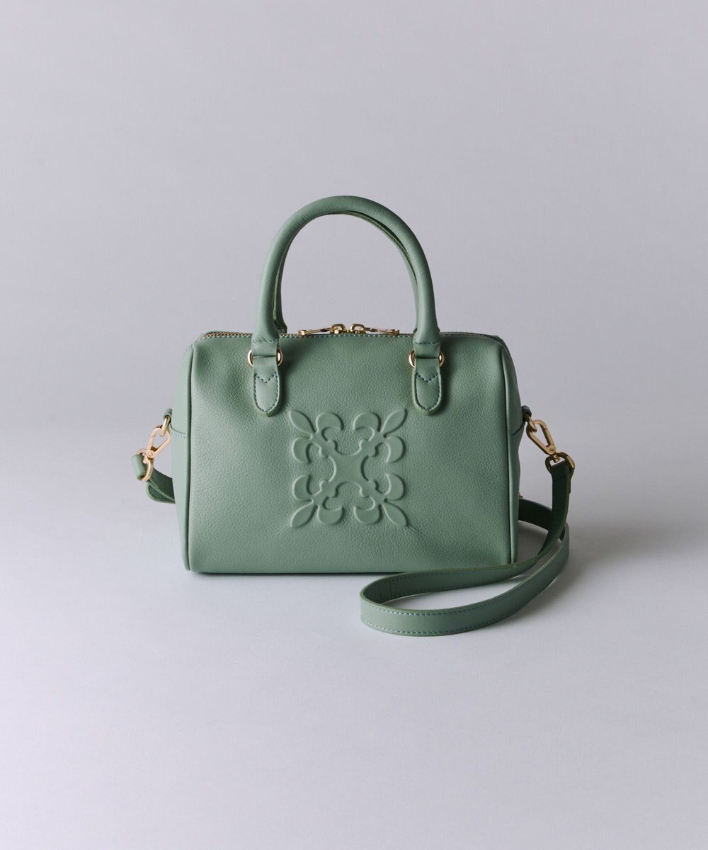 russet 《composition》レザー2WAYミニボストンバッグ(CE-1684) 