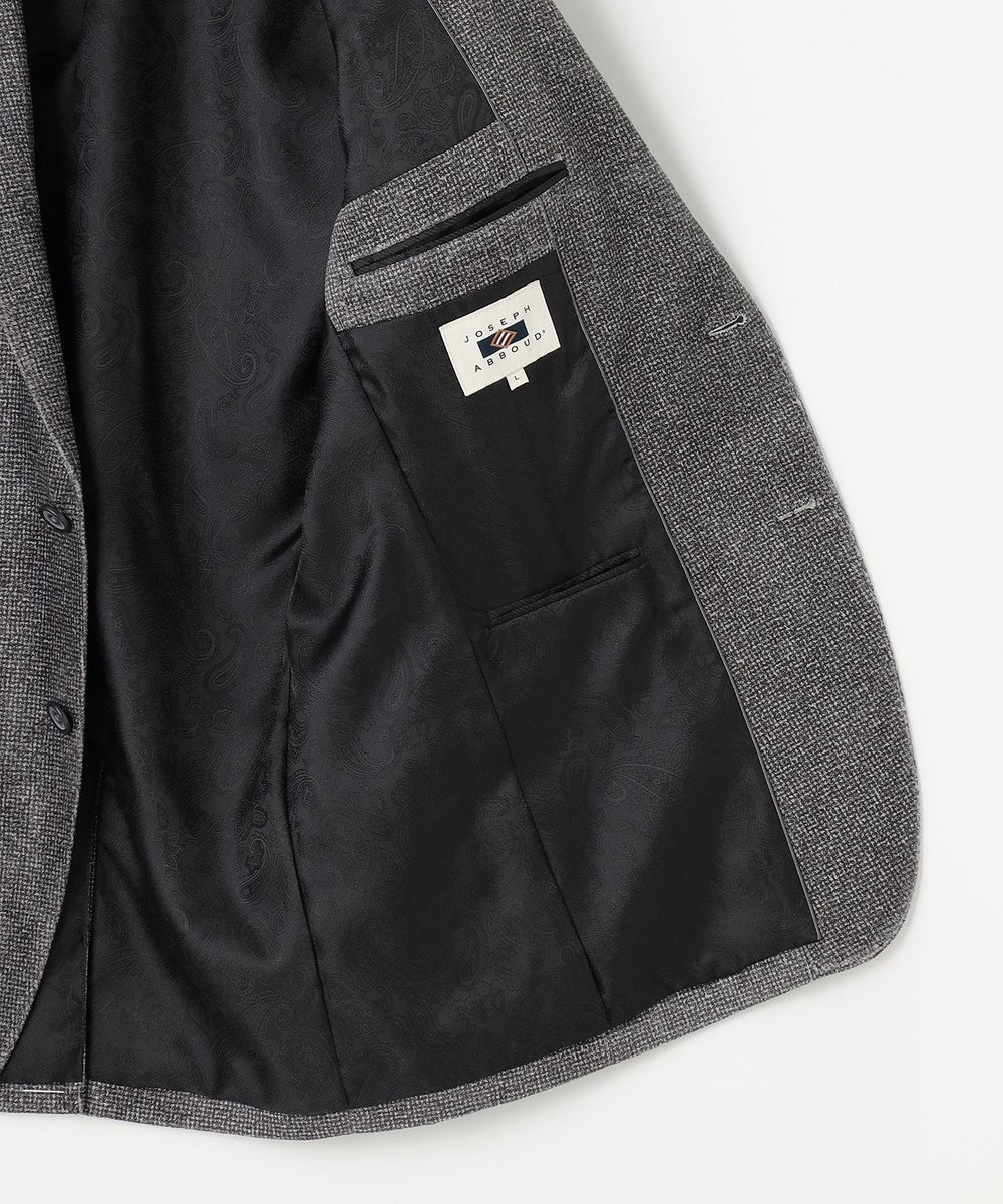 JOSEPH ABBOUD 【キングサイズ・ストレッチ/ソフト/軽量/JAPANファブリック】ストレッチベロア ジャケット 