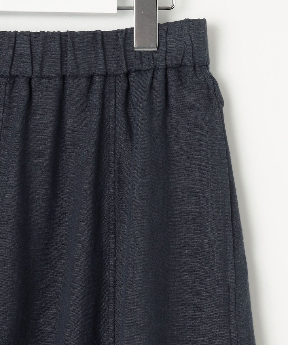 23区 L 【洗える】LIBECOリネン フレアスカート 