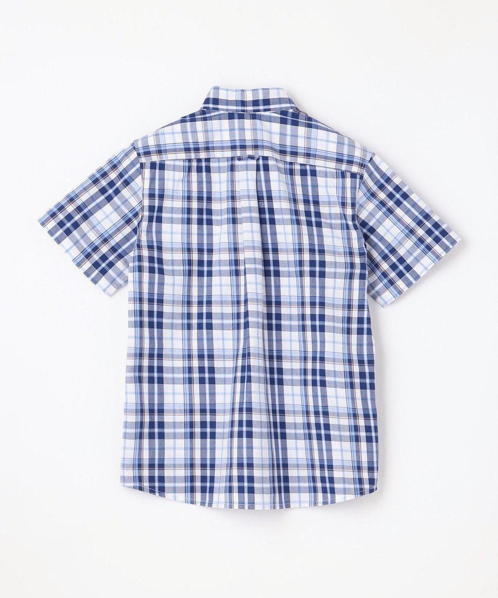 J.PRESS KIDS 【140-170cm】ロゴプリント チェックシャツ 