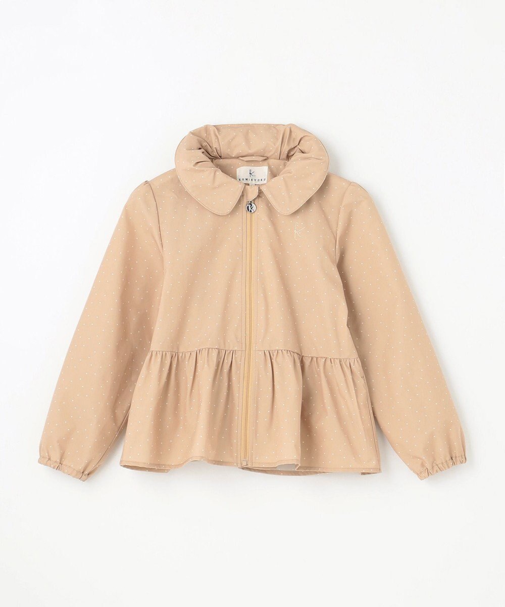 組曲 KIDS 【110-140㎝】ランダムドット ブルゾン 