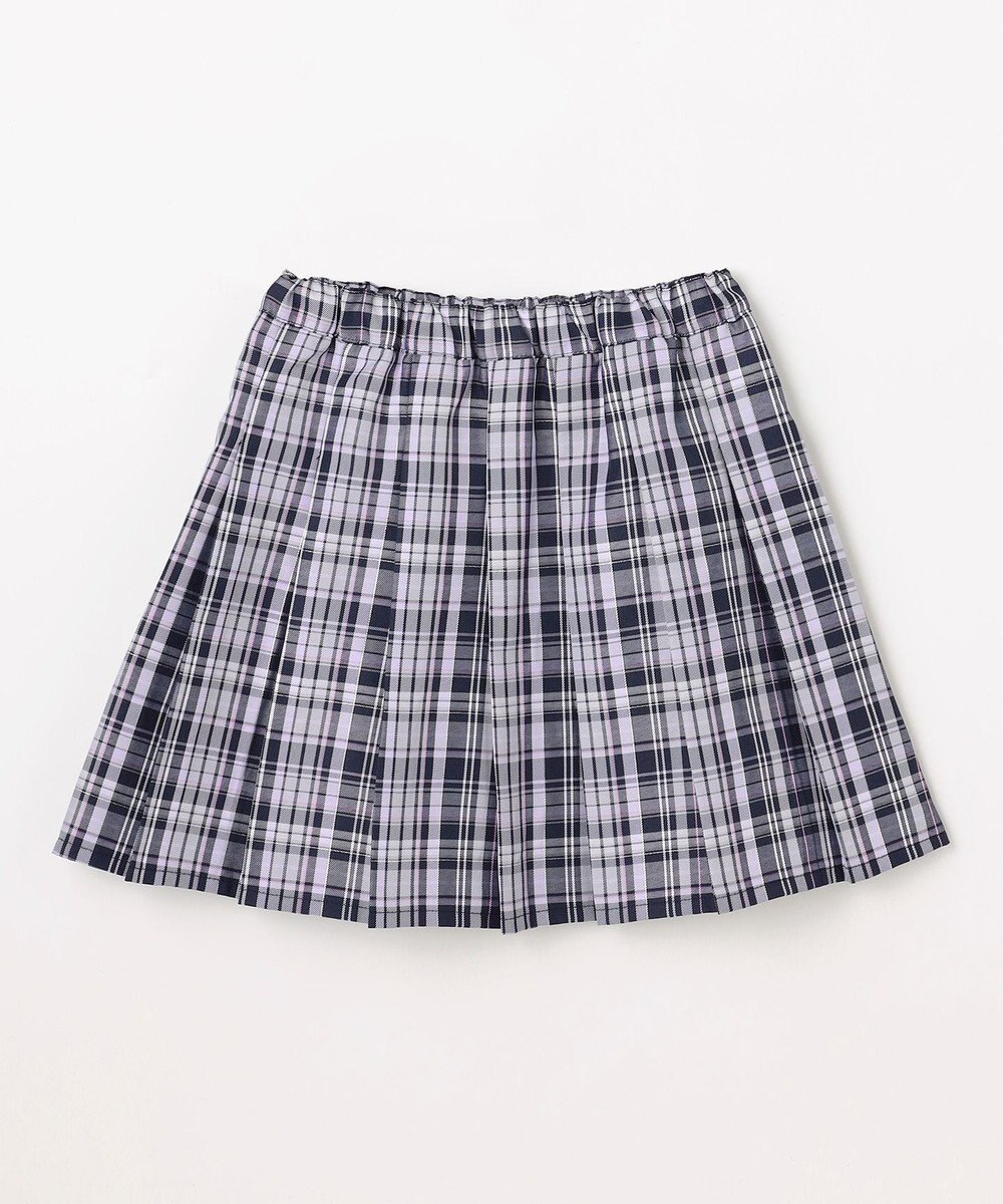 ANY KIDS チェックプリーツスカパン 