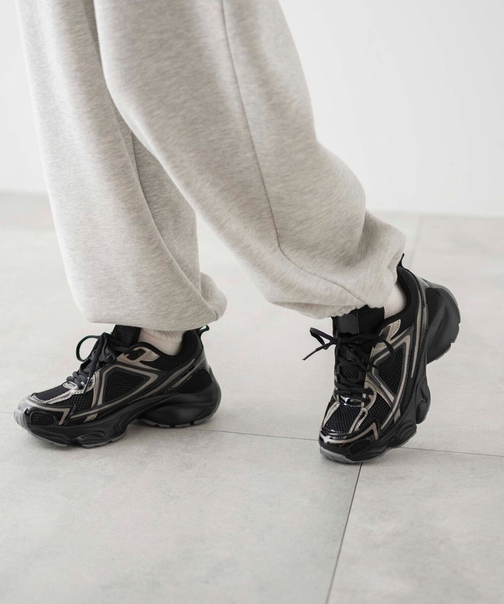 WEGO プリントデザインスニーカー 