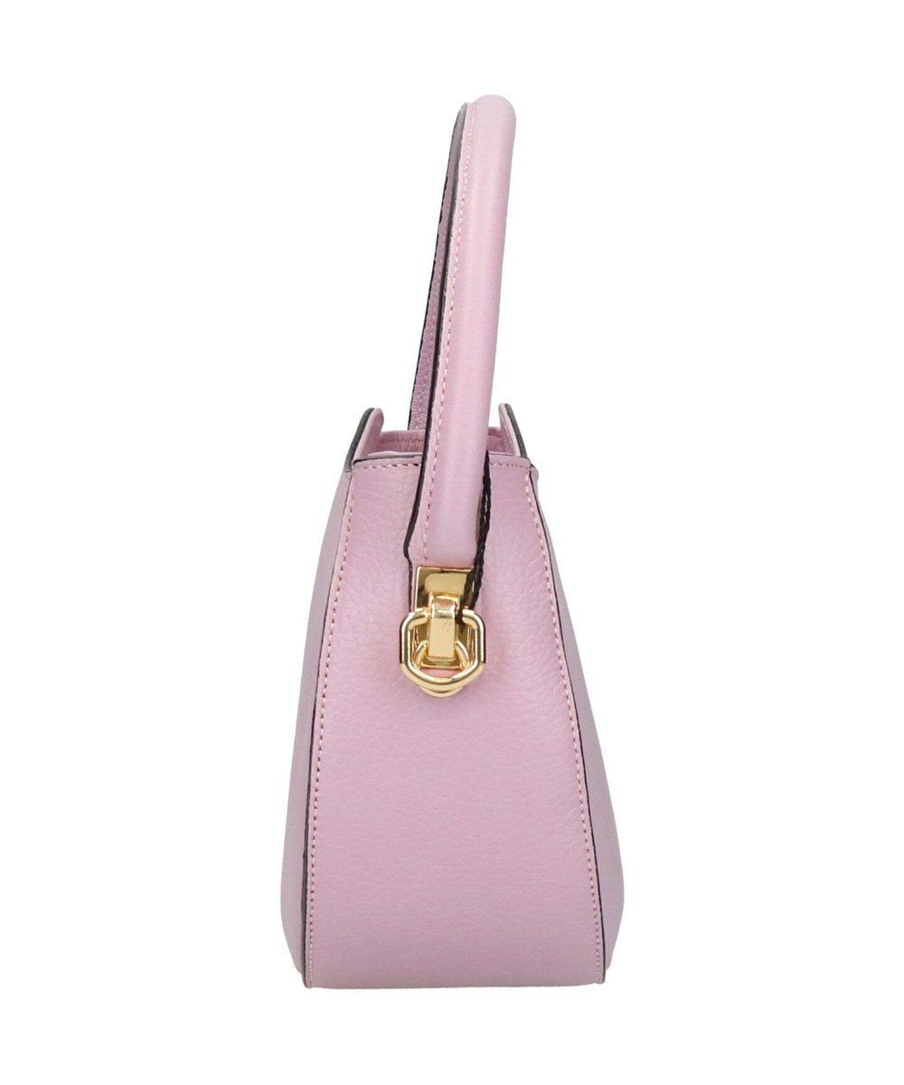 INTER-CHAUSSURES 【ANDREA CARDONE】ウェーブカットレザーハンドバッグ 