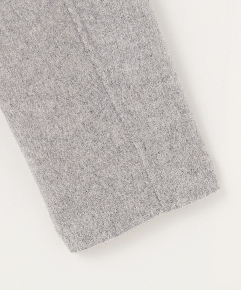 J.PRESS LADIES 【リバーシブル】ウールナイロンリバー スタンドカラー コート 