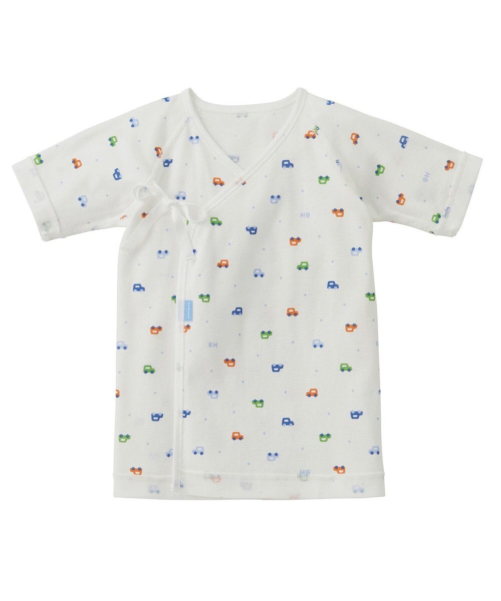 MIKI HOUSE HOT BISCUITS 肌着セット 通年用(総柄) 