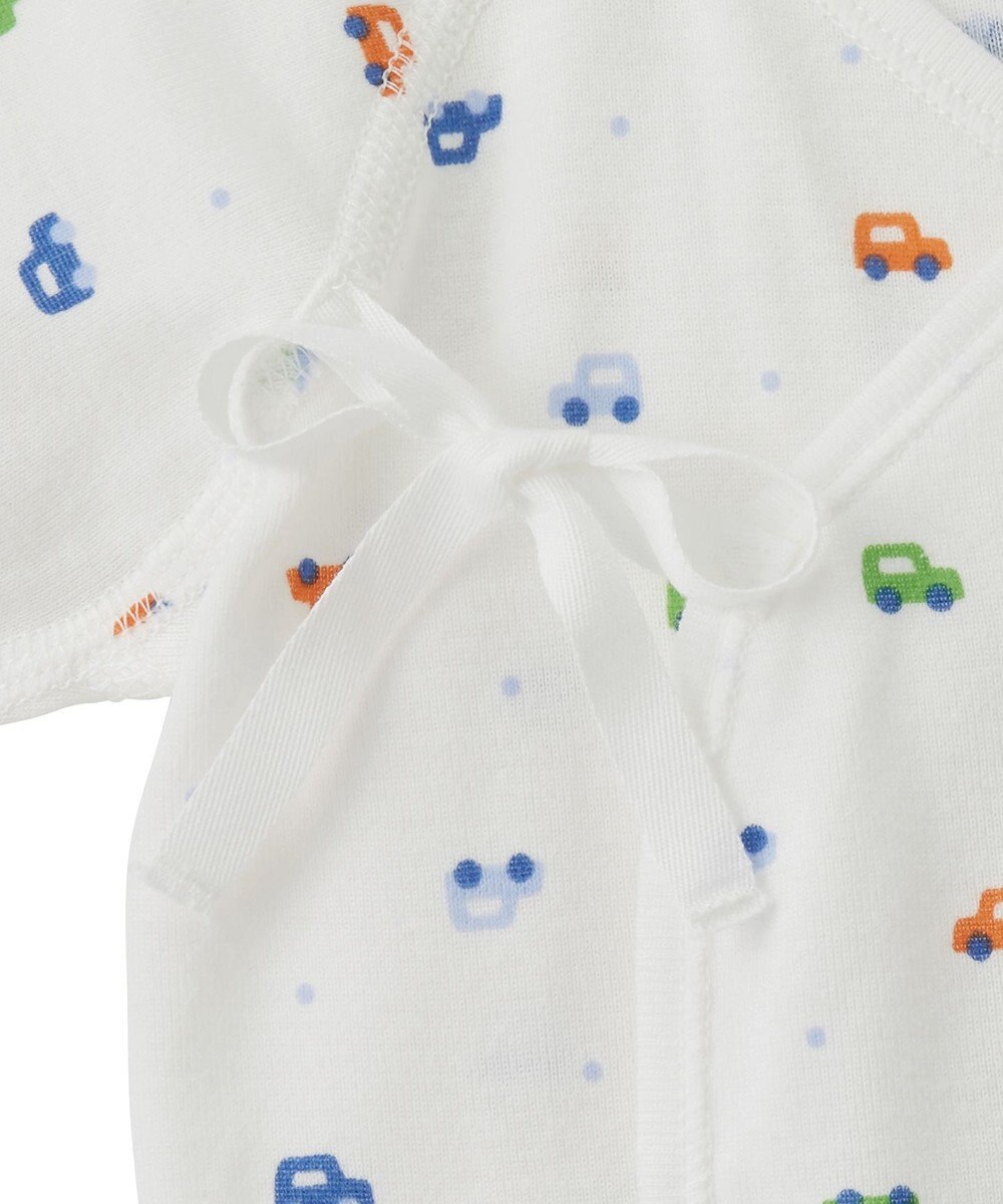 MIKI HOUSE HOT BISCUITS 肌着セット 通年用(総柄) 