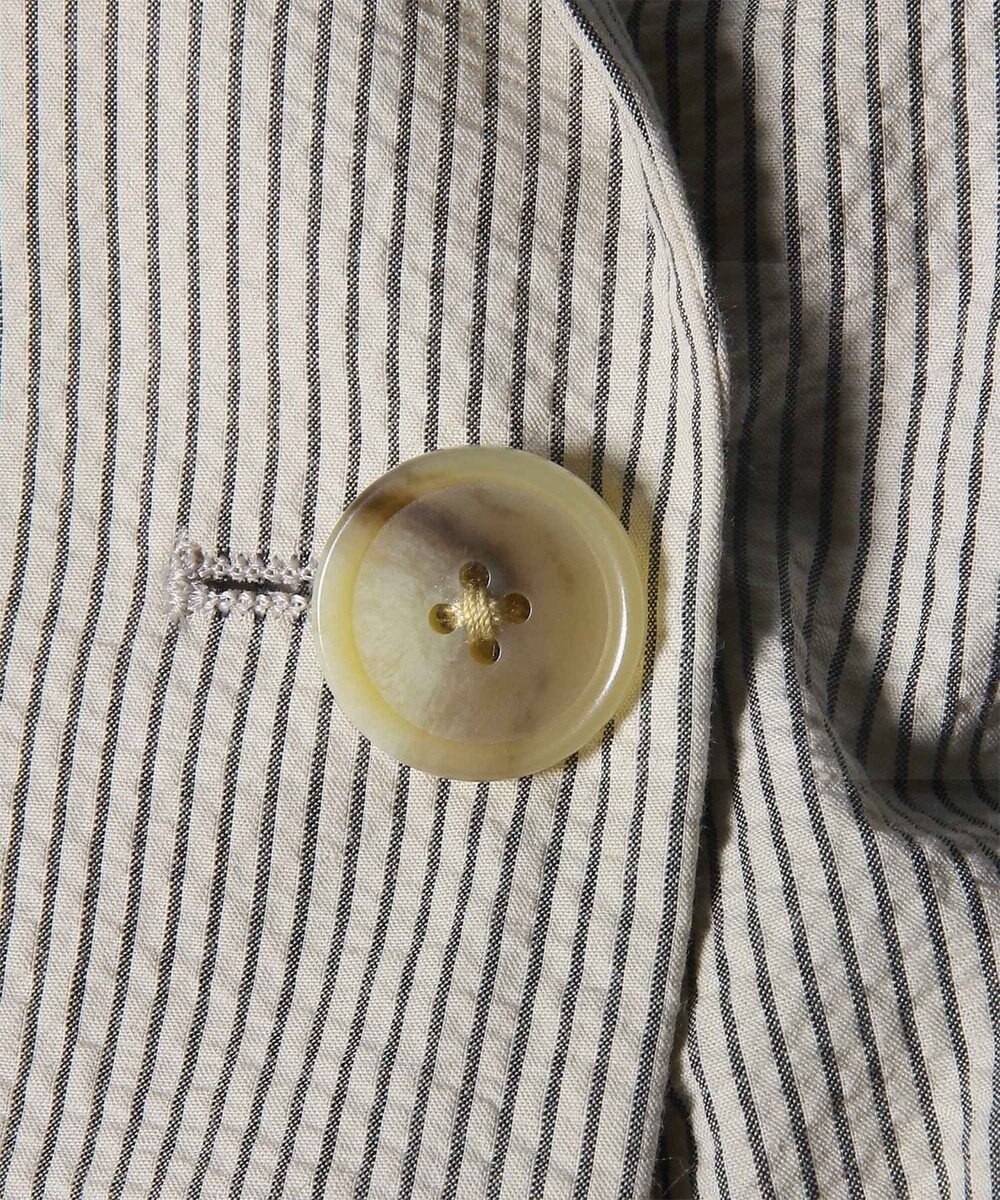 Paul Smith ストライプ シアサッカー ダブルブレスト ジャケット 