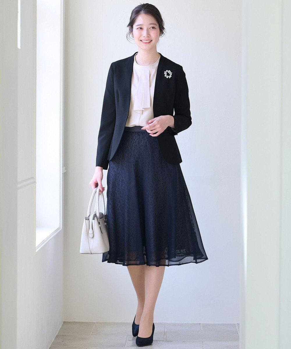 ANY SIS 【洗える】ボウタイ ブラウス 