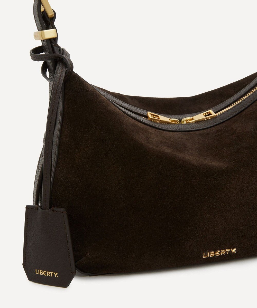 LIBERTY. アイフィス コンプトン スエード ショルダー バッグ 