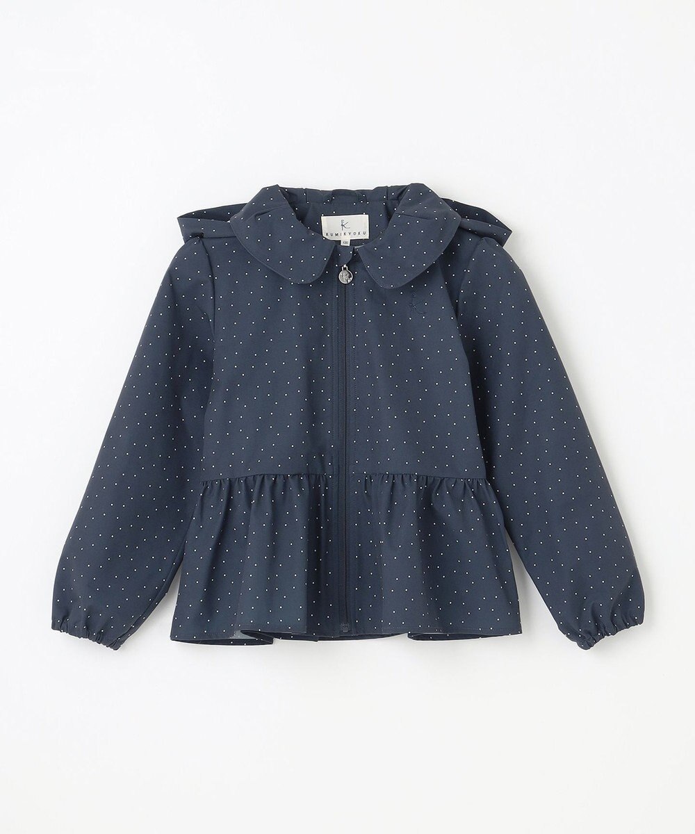 組曲 KIDS 【110-140㎝】ランダムドット ブルゾン 
