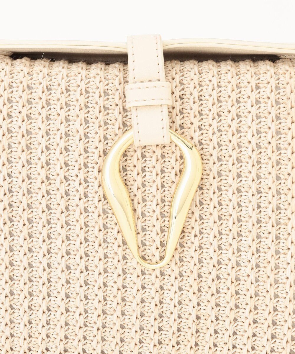 ANY SIS 雑材コンビハンドルバッグ 