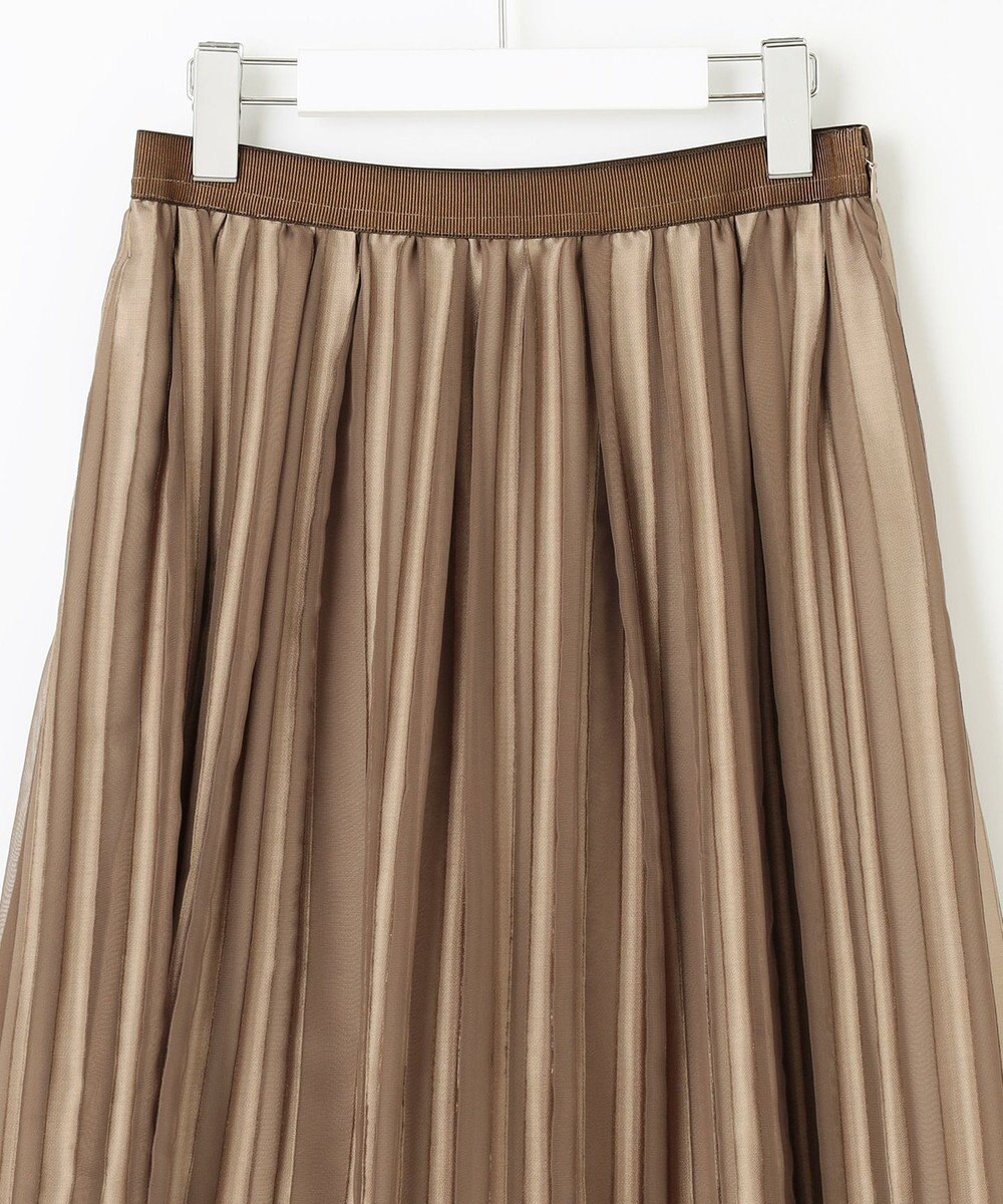 自由区 【XSサイズ～/洗える/セット可】オパールストライプ ランダムタックスカート 