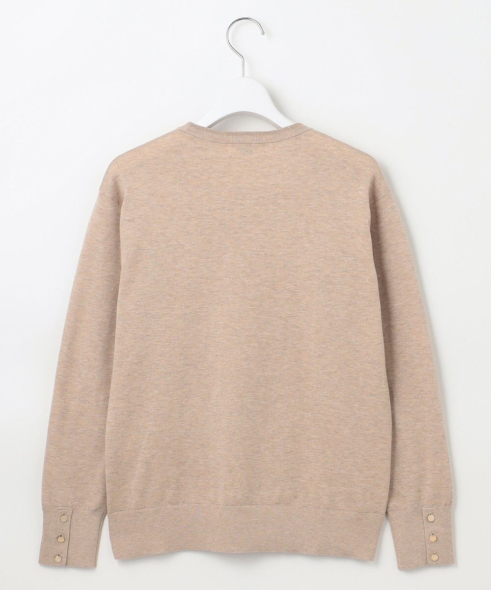 J.PRESS LADIES L 【洗える】スパーク ラメ配色 ニット 