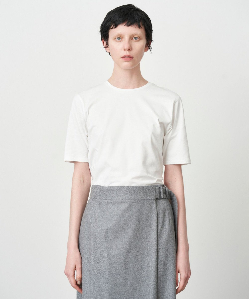 ATON SUVIN 60/2 | パーフェクト S/S Tシャツ WHITE