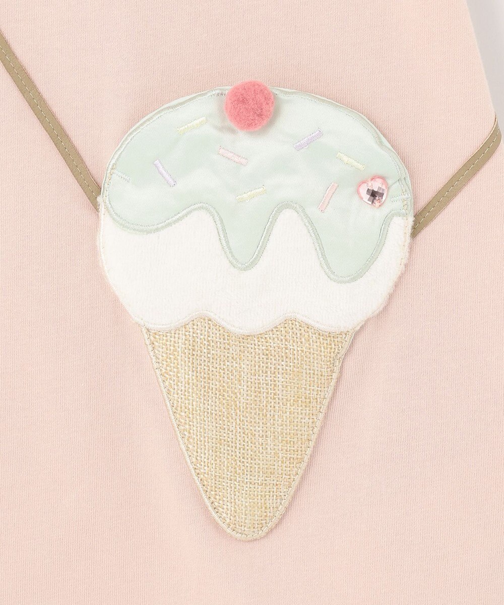 ANY KIDS 接触冷感ポシェットTシャツ 