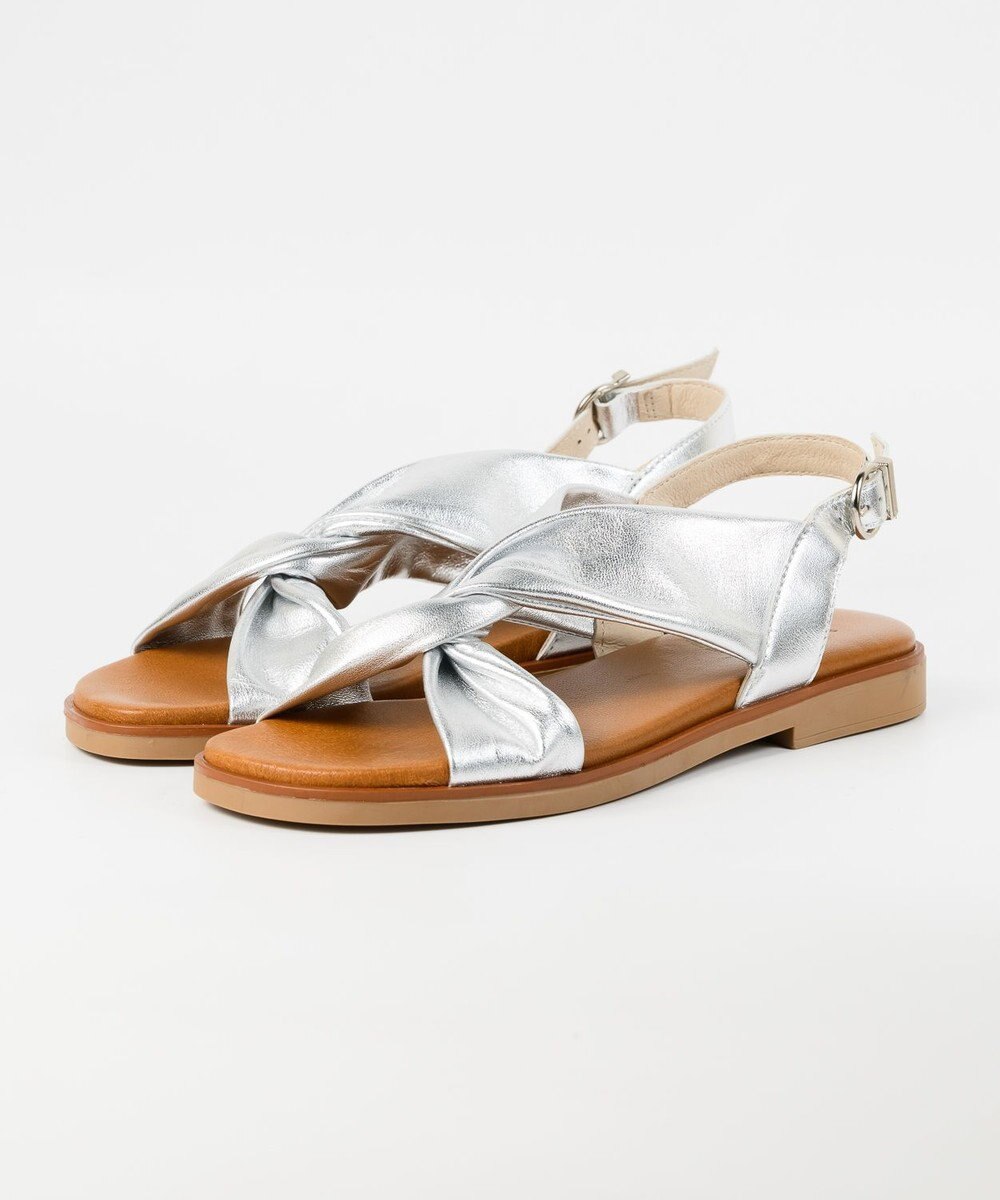 BONTRE 【BONTRE/ボントレ】ツイストローヒールサンダル/42751-VS 