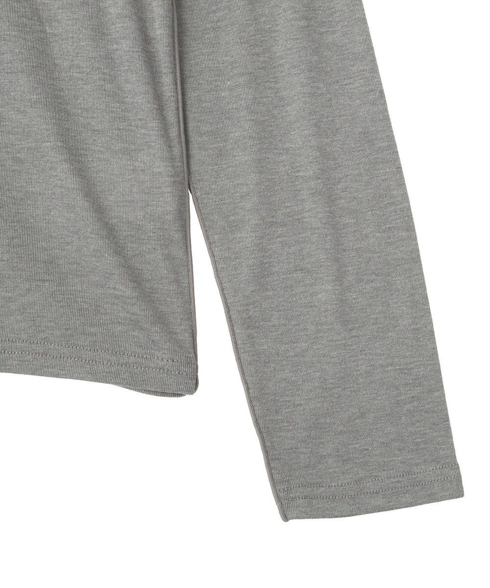 Green Parks シアーリブタートルプルオーバー 