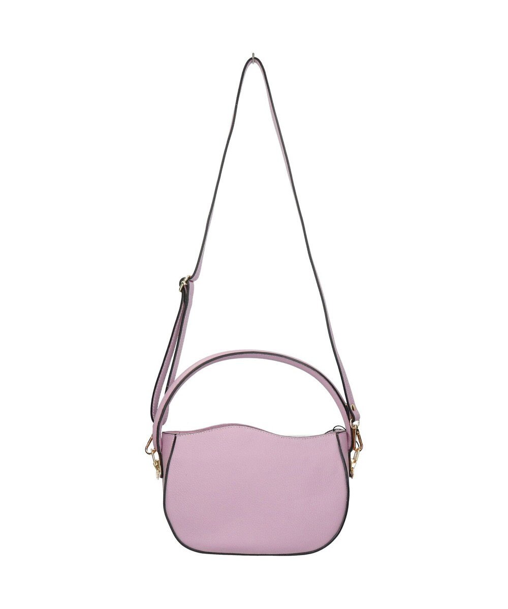 INTER-CHAUSSURES 【ANDREA CARDONE】ウェーブカットレザーハンドバッグ 