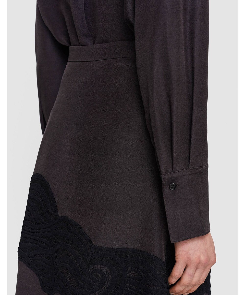 JOSEPH イブニングシルク　Aラインスカート 