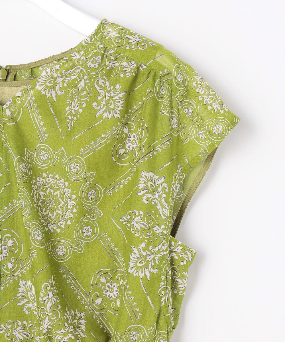 自由区 S 【カタログ掲載】ロータスタイルプリント ワンピース 