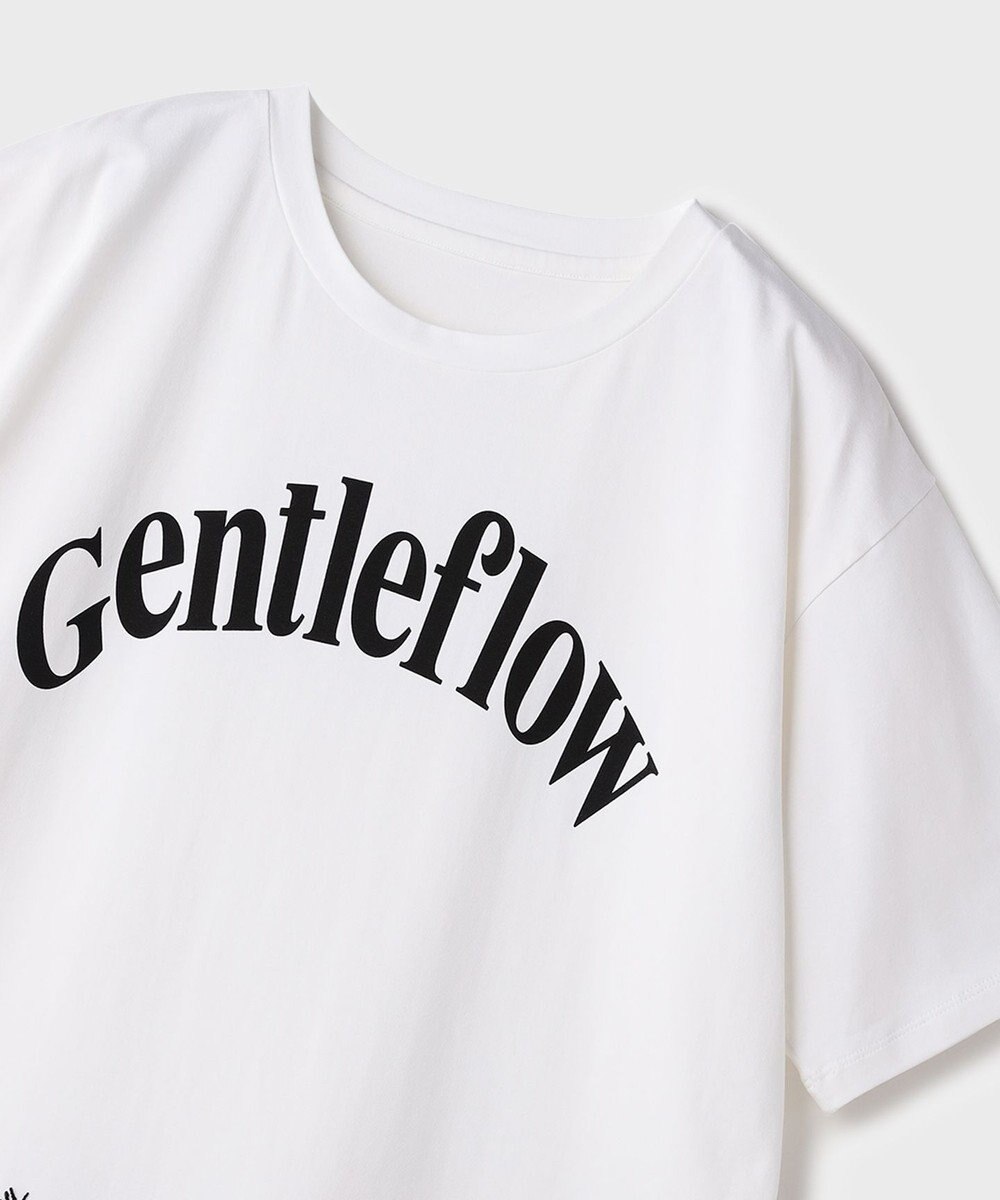 GRACE CONTINENTAL レースヘムロゴTシャツ 