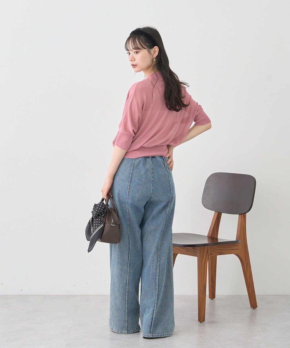 earth music&ecology 【接触冷感】シアードルマンカーディガン 