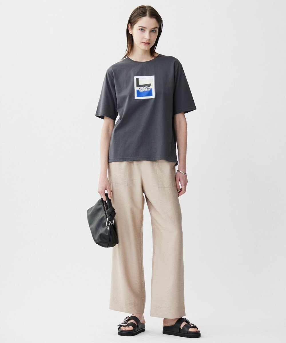 ICB 【新色追加・接触冷感・UVケア・洗える】 ロゴTEE 