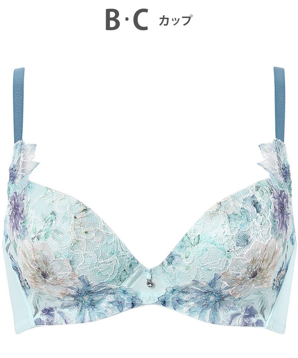 WACOAL ブラジャー 【ハグするブラ】 体温を感知してカラダになじむ 谷間メイク 脇高設計 レディース BXB478 /ワコール 