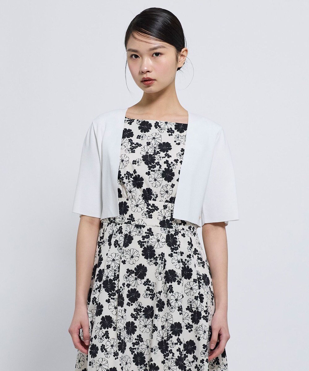 TOCCA 【松木育未さん着用】CREPE BOLERO ボレロ 