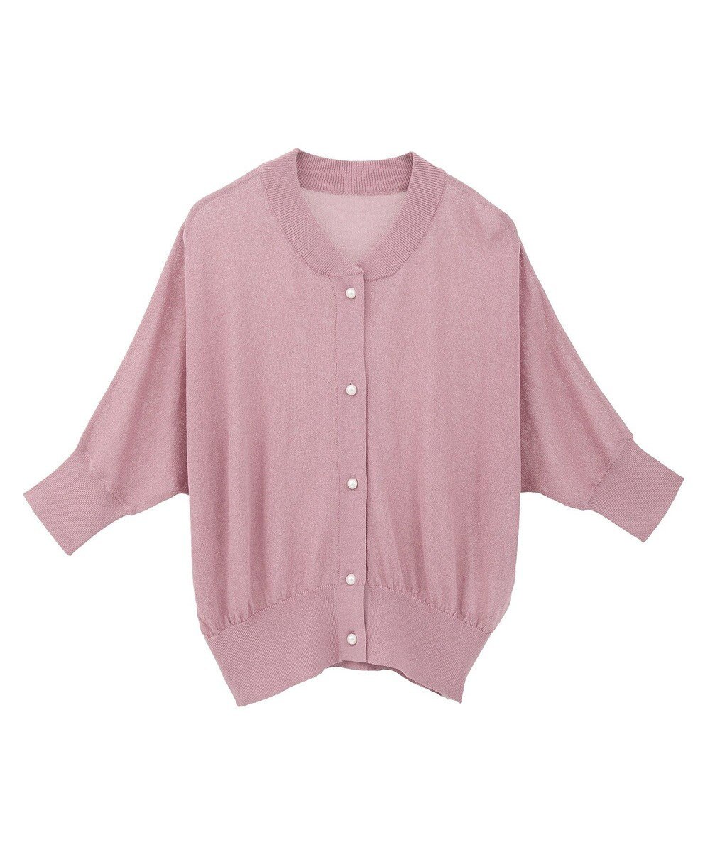 earth music&ecology 【接触冷感】シアードルマンカーディガン 