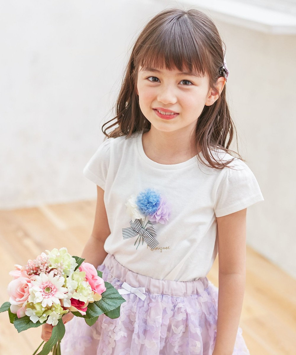 接触冷感モシャモシャモチーフTシャツ / any FAM KIDS | ファッション