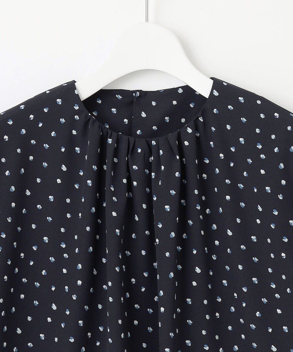 J.PRESS LADIES S ドット フラワープリント カットソー 