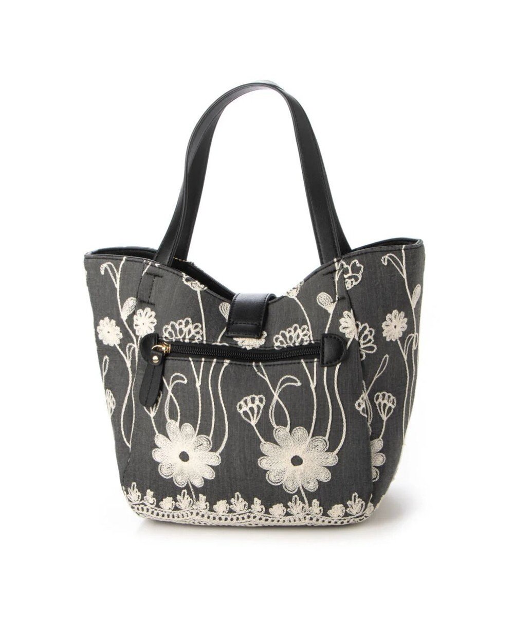 UNBILLION cachecache 花刺繍トートバッグM 