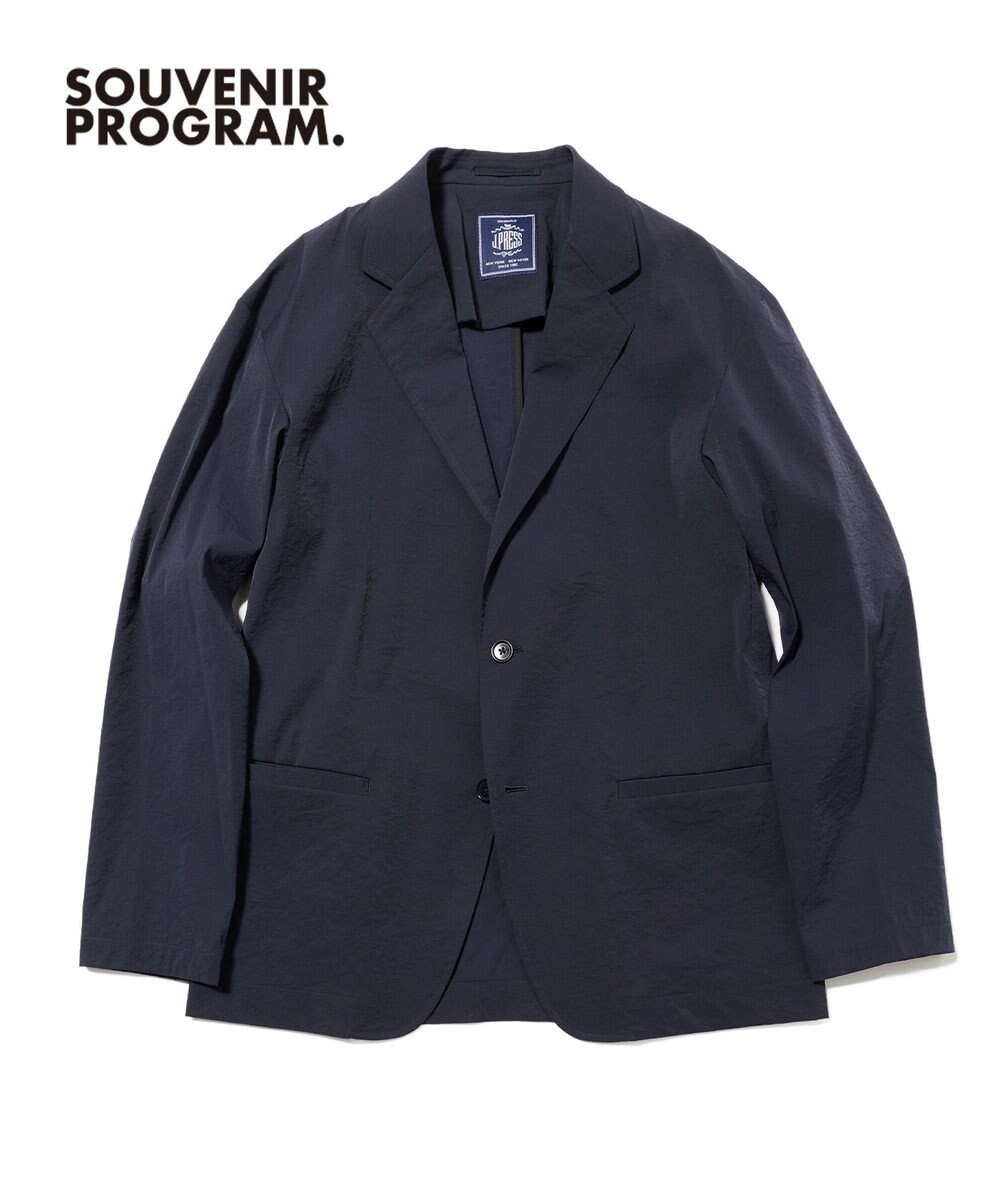 J.PRESS MEN 【J.PRESS ORIGINALS】【UNISEX】High Power Stretch Mechanical Jacket / 2B / Baggy-Fit 