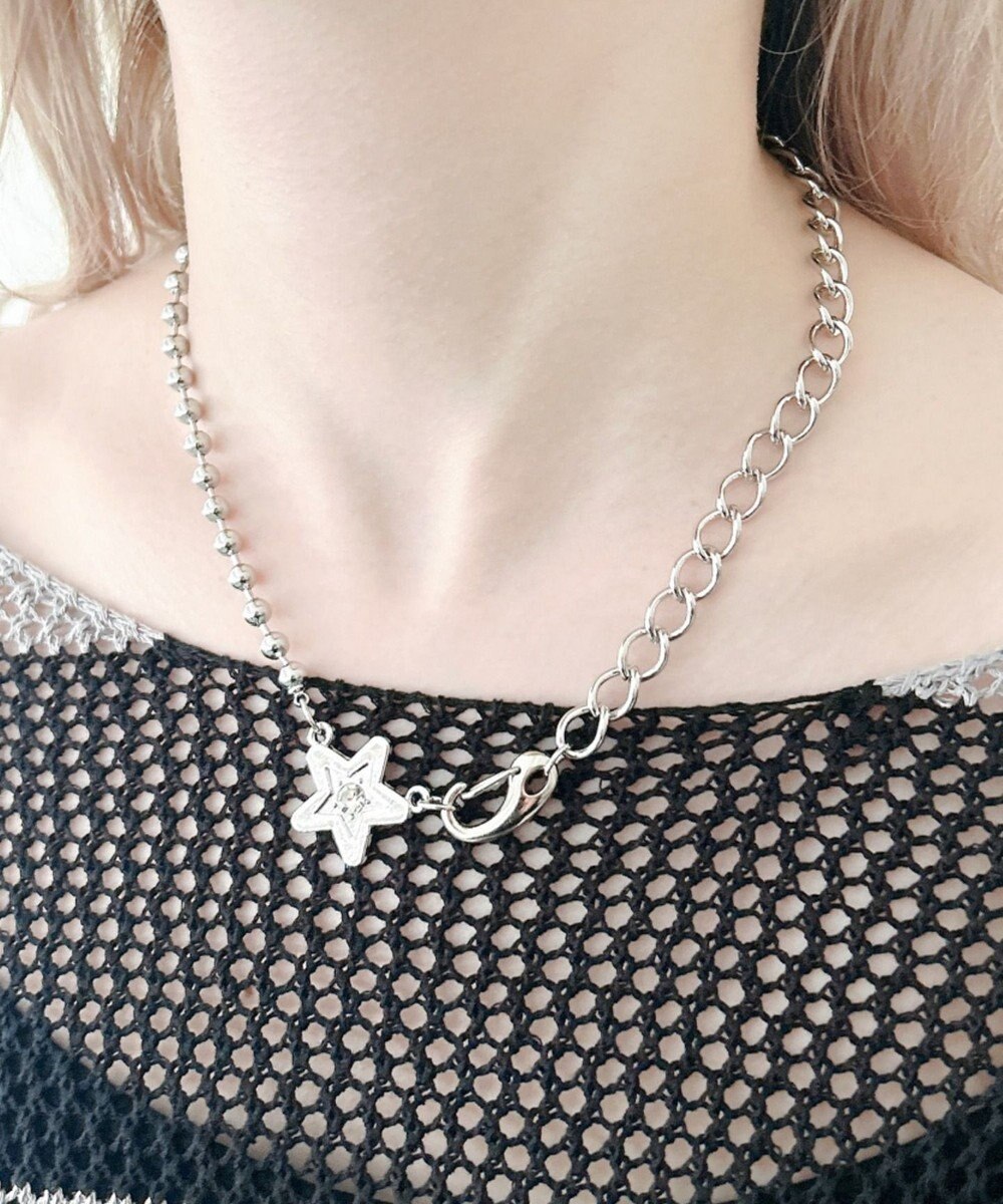 WEGO Lカラビナモチーフネックレス 