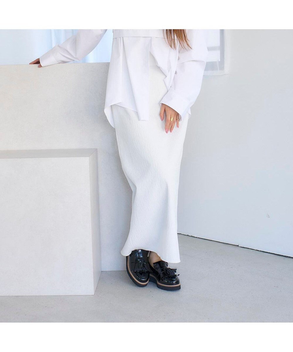 MODE ET JACOMO <carino>【レイン対応】【2WAY】厚底タッセルローファー 