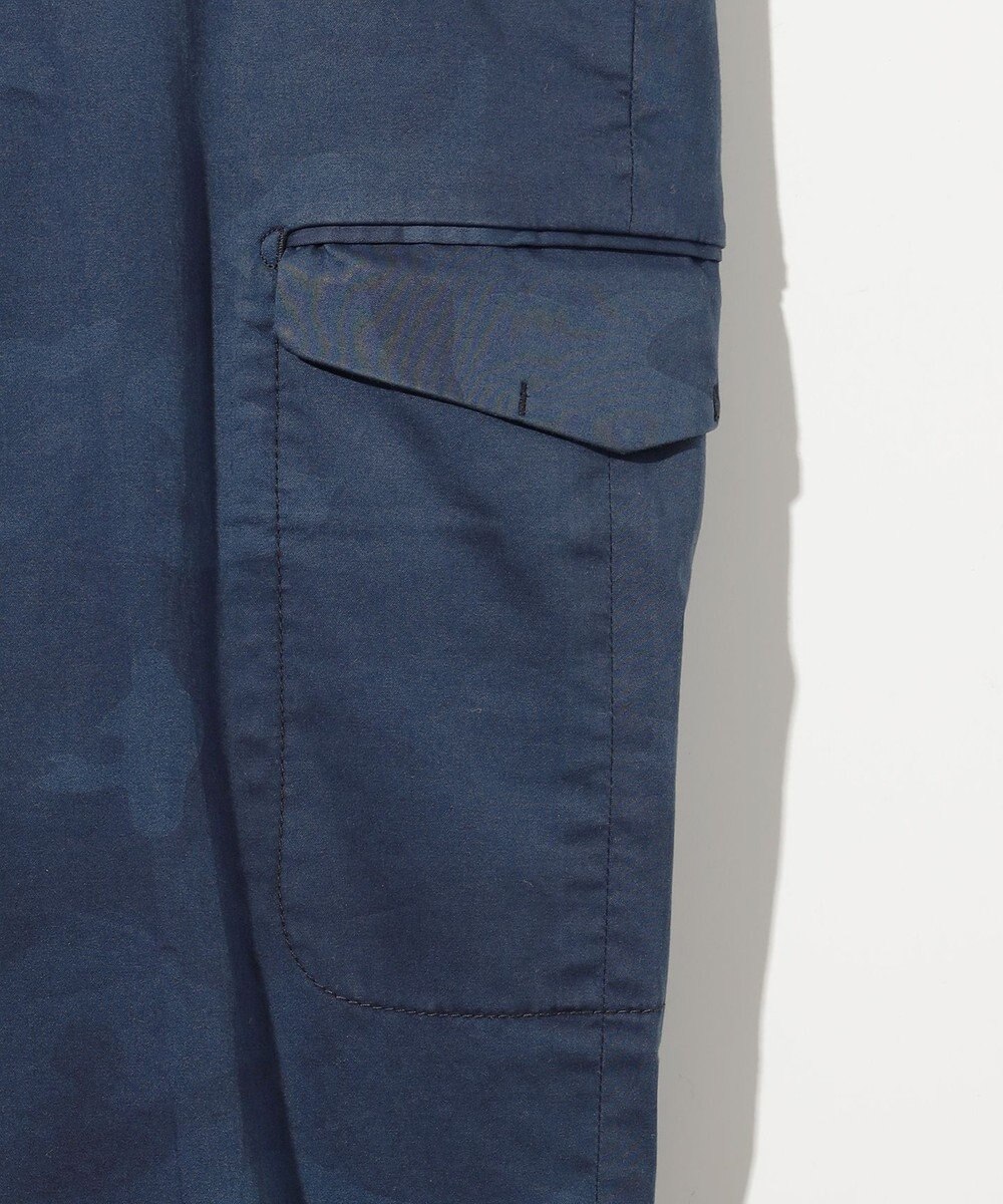 JOSEPH ABBOUD 【イタリア素材/製品染め/ウエストも伸びる!】迷彩ガーメンドダイ パンツ 