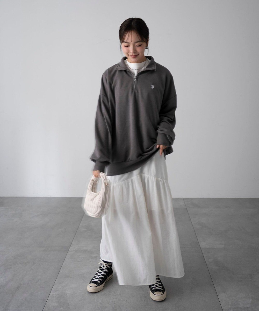 WEGO 【WEB限定/25年秋冬新作/ユニセックス着用ITEM】別注USPOLOハーフZIPPO 