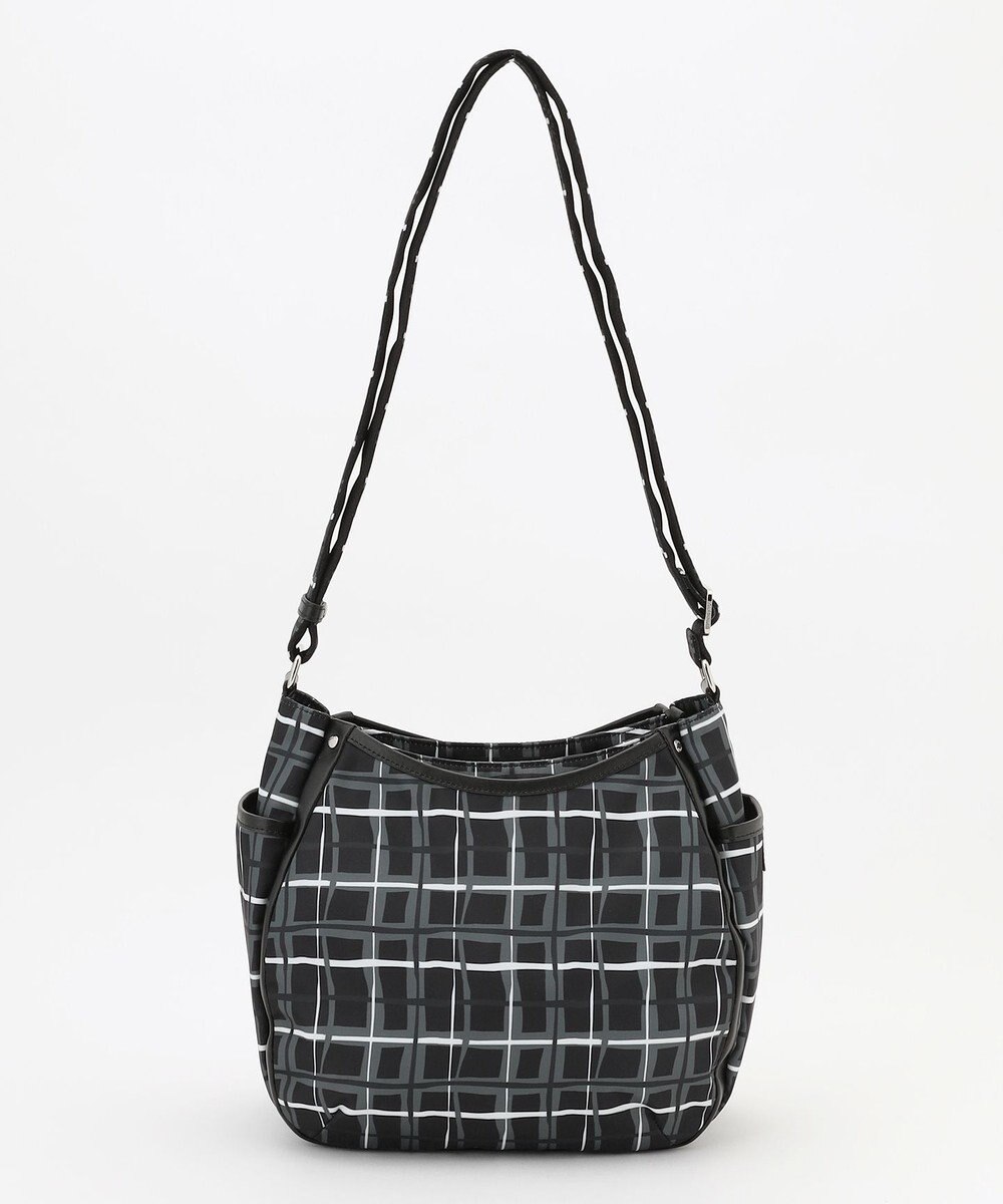 Y'SACCS ドローイングチェックショルダーバッグ 