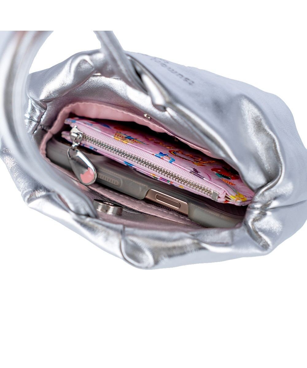 tsumori chisato CARRY ラムギャザー ワンハンドル 手提げ ハンドバッグ 